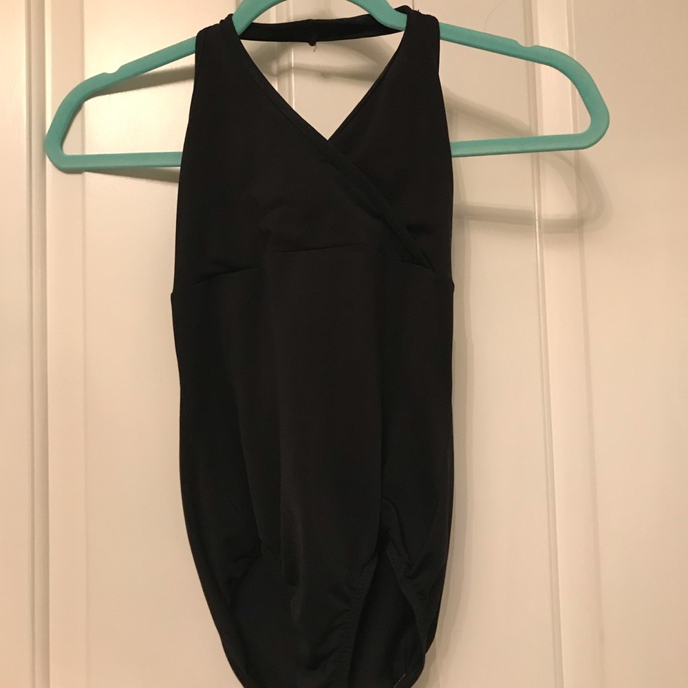 Capezio halter top leotard
